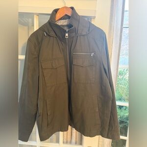 Calvin Klein Dark Green Military Jacket